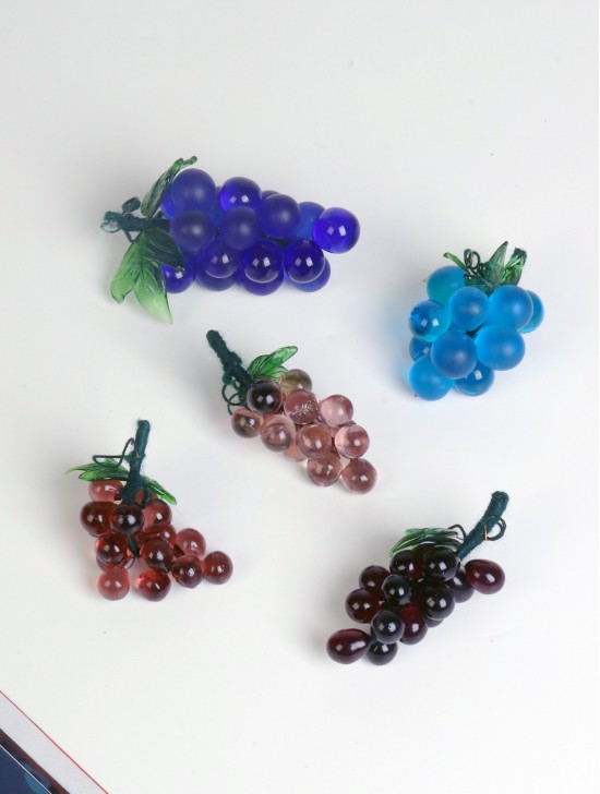 Glass Grapes (10pcs Assorted)